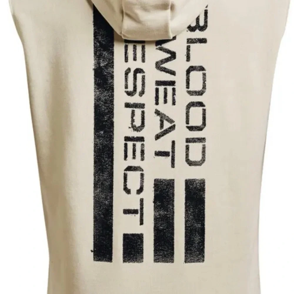Under Armour Men's Project Rock Heavyweight Terry Sleeveless Hoodie 1370462-279 - Picture 4 of 8